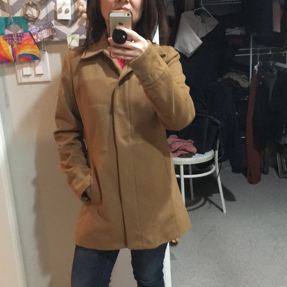Wool:cashmere camel coat - Picture 4 of 5